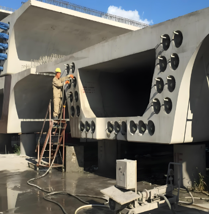 南圣镇压浆料施工流程及注意事项